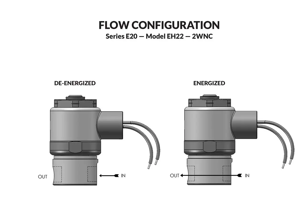 Series 20 Model EH22 Flow Diagram 