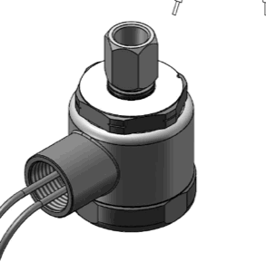 Technical drawing — MODEL OE23 3WNC PIPED EXHAUST EXPLOSION PROOF