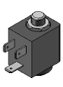 Technical drawing — MODEL O152 2WNC DIN STYLE
