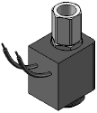 Technical drawing — MODEL O156 3-WAY MULTI-PURPOSE MOLDED WITH LEADS