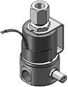 Technical drawing — MODEL 25 MANUAL OVERRIDE 3-WAY DIRECTIONAL CONTROL YOKE WITH LEADS