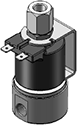 Technical drawing — MODEL 26 1/8-27 NPT 3-WAY MULTI-PURPOSE YOKE WITH SPADE TERMINALS