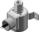 Technical drawing — MODEL O25 3-WAY DIRECTIONAL CONTROL CONDUIT/BRACKET CONNECTION