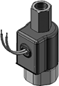 Technical drawing — MODEL 53 PIPED GROM STUD MNT