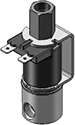 Technical drawing — MODEL 54 YOKE SPADES 1 8 NPT