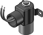 Technical drawing — OPTION "E"2WNCCONDUIT/BRACKET CONNECTION