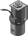 Technical drawing — 10-32 PORTS2WNCYOKE WITH LEADS