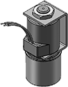 Technical drawing — BODY OPTION "E"2WNCYOKE WITH LEADS
