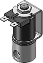 Technical drawing — BODY OPTION "O"2WNCYOKE WITH SPADE TERMINALS