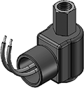 Technical drawing — MODEL OLLW53 3WNC PIPED EXHAUST CONDUIT CONNECTION