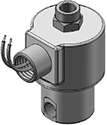 Technical drawing — MODEL 75 1/4-18 NPT 3-WAY DIRECTIONAL CONTROL CONDUIT CONNECTION