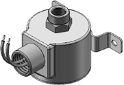 Technical drawing — MODEL O71 2WNO CONDUIT/BRACKET CONNECTION