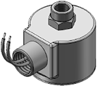 Technical drawing — MODEL O71 2WNO CONDUIT CONNECTION