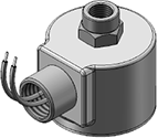 Technical drawing — MODEL O75 3-WAY DIRECTIONAL CONTROL CONDUIT CONNECTION