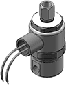 Technical drawing — MODEL E26 1/8-27 NPT 3-WAY MULTI-PURPOSE EXPLOSION PROOF