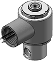 Technical drawing — MODEL EL53 3WNC EXHAUST TO ATMOSPHERE EXPLOSION PROOF