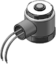 Technical drawing — MODEL OE22 2WNC EXPLOSION PROOF