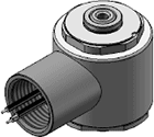 Technical drawing — MODEL OEL53 3WNC EXHAUST TO ATMOSPHERE EXPLOSION PROOF