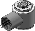 Technical drawing — MODEL OELL52 2WNC EXPLOSION PROOF