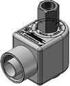 Technical drawing — MODEL OELW51 2WNO EXPLOSION PROOF