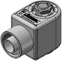 Technical drawing — MODEL OELW52 2WNC EXPLOSION PROOF