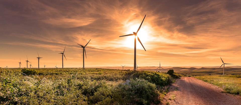 Wind turbines — renewable energy market