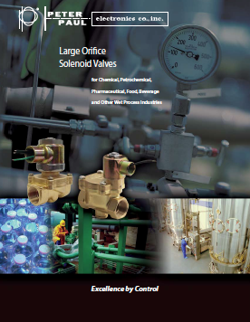 Large Orifice Solenoid Valve Brochure